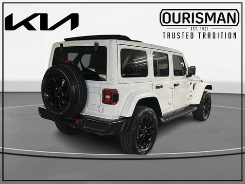Bright White Clearcoat 2023 Jeep Wrangler 4xe Sahara