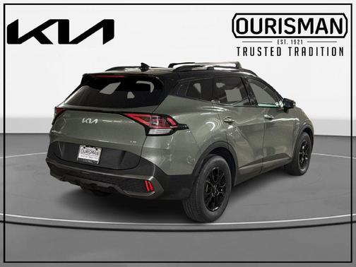 Jungle Green 2023 Kia Sportage X-Pro Prestige