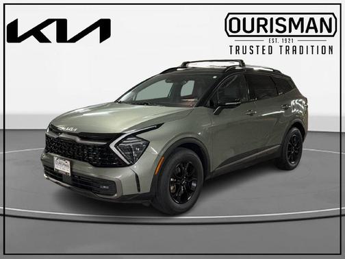 Jungle Green 2023 Kia Sportage X-Pro Prestige