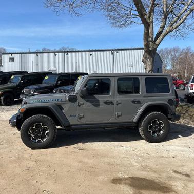 Sting Gray Clearcoat 2022 Jeep Wrangler Unlimited 4xe Rubicon