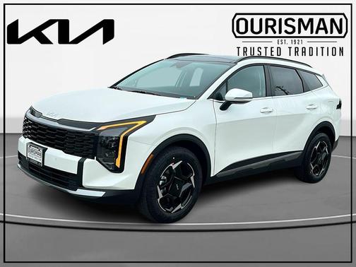 Snow White Pearl 2026 Kia Sportage Hybrid X-Line