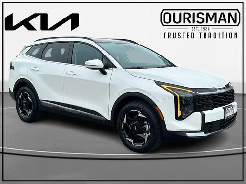 Snow White Pearl 2026 Kia Sportage Hybrid X-Line