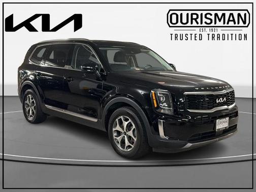 Ebony Black 2022 Kia Telluride EX