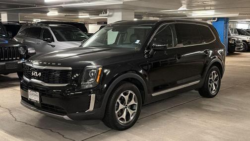 Ebony Black 2022 Kia Telluride EX