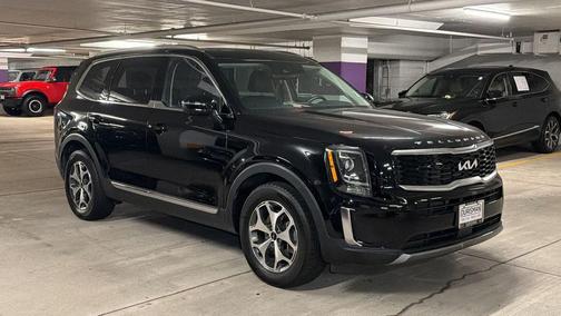 Ebony Black 2022 Kia Telluride EX