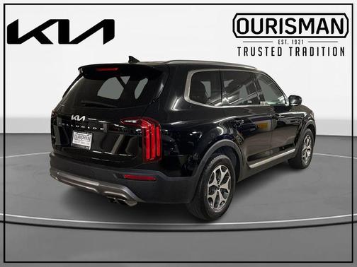 Ebony Black 2022 Kia Telluride EX