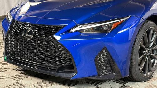 Ultrasonic Blue Mica 2024 Lexus IS 350 F SPORT Design