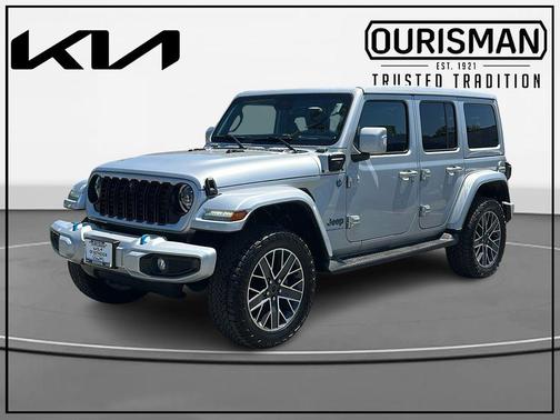 Silver Zynith Clearcoat 2024 Jeep Wrangler 4xe High Altitude