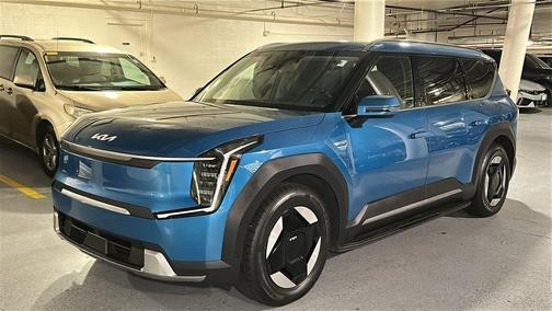 Ocean Blue 2024 Kia EV9 Wind