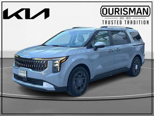 Ceramic White 2026 Kia Carnival Hybrid EX