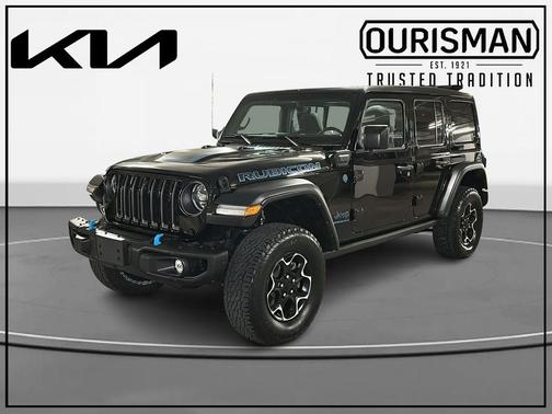 Black Clearcoat 2023 Jeep Wrangler 4xe Rubicon