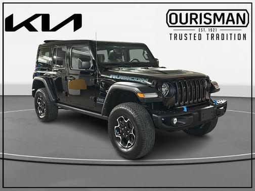 Black Clearcoat 2023 Jeep Wrangler 4xe Rubicon