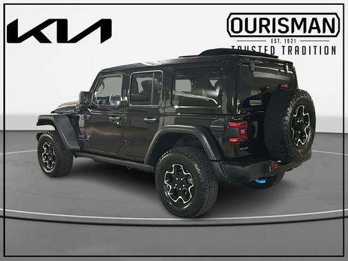 Black Clearcoat 2023 Jeep Wrangler 4xe Rubicon