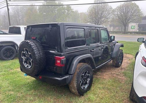 Black Clearcoat 2023 Jeep Wrangler 4xe Rubicon