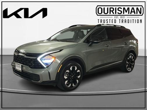 Jungle Green 2023 Kia Sportage X-Line
