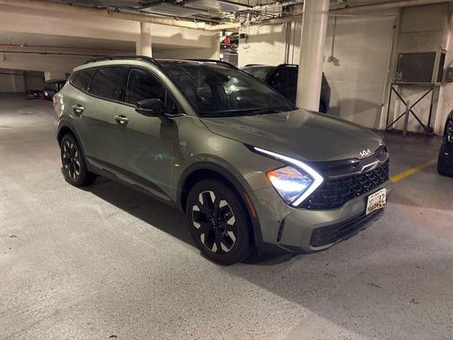 Jungle Green 2023 Kia Sportage X-Line