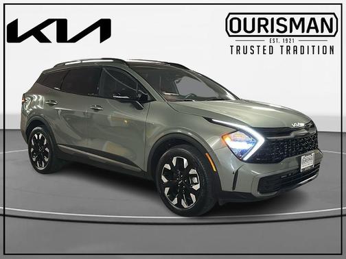 Jungle Green 2023 Kia Sportage X-Line