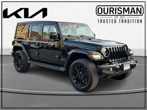 Black Clearcoat 2021 Jeep Wrangler Unlimited 4xe Sahara