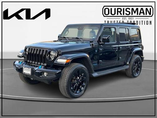 Black Clearcoat 2021 Jeep Wrangler Unlimited 4xe Sahara