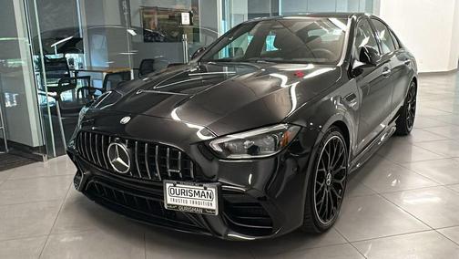 Obsidian Black Metallic 2025 Mercedes-Benz AMG C 63 S E Performance