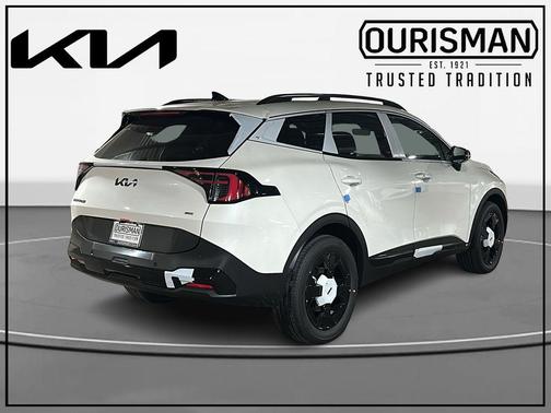 Snow White Pearl 2026 Kia Sportage Hybrid X-Line