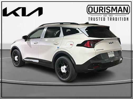 Snow White Pearl 2026 Kia Sportage Hybrid X-Line