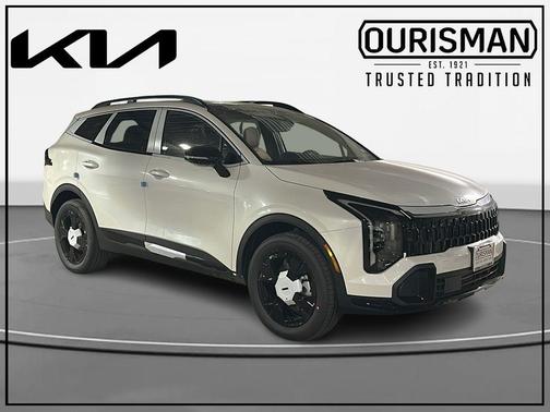Snow White Pearl 2026 Kia Sportage Hybrid X-Line