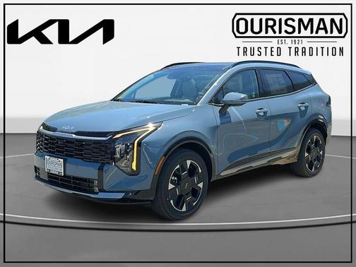 Blue 2026 Kia Sportage Hybrid SX-Prestige