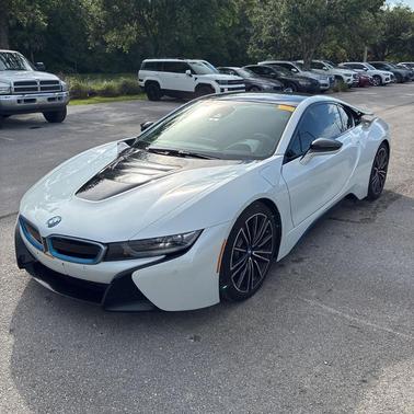 Crystal White Pearl Metallic 2019 BMW i8 Base