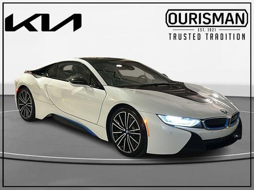 Crystal White Pearl Metallic 2019 BMW i8 Base