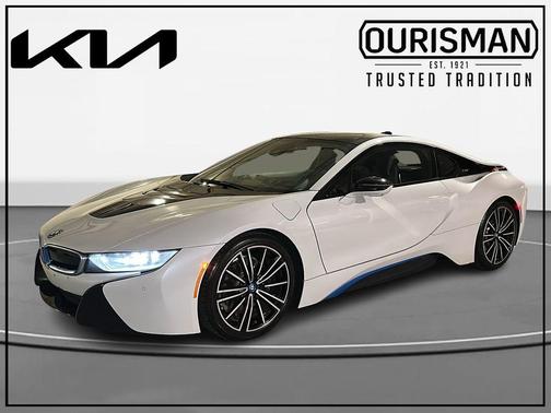 Crystal White Pearl Metallic 2019 BMW i8 Base