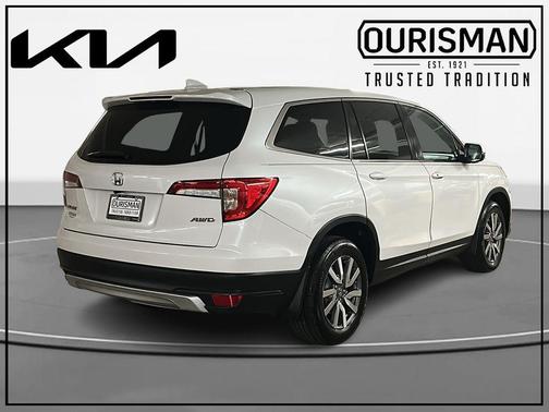 Platinum White Pearl 2020 Honda Pilot EX-L
