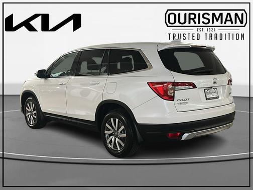 Platinum White Pearl 2020 Honda Pilot EX-L