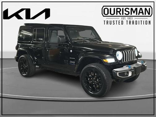 Black Clearcoat 2024 Jeep Wrangler 4xe Sahara