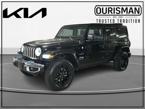 Black Clearcoat 2024 Jeep Wrangler 4xe Sahara