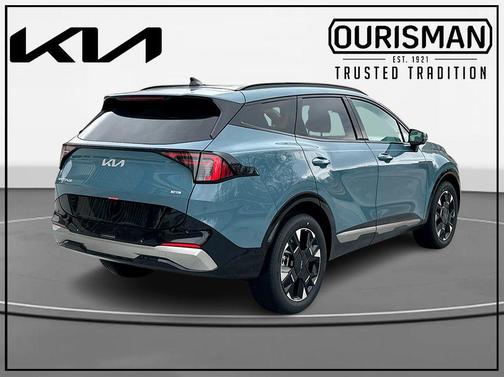 Heritage Blue 2026 Kia Sportage Hybrid SX-Prestige