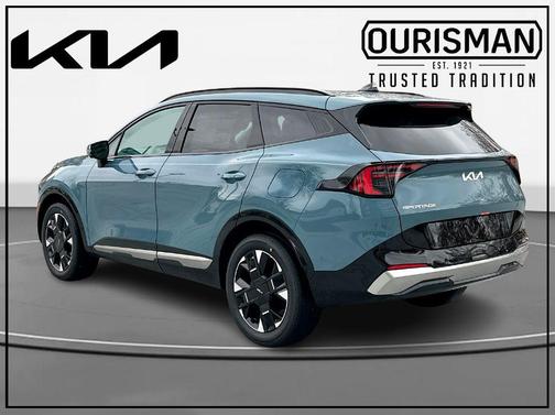 Heritage Blue 2026 Kia Sportage Hybrid SX-Prestige