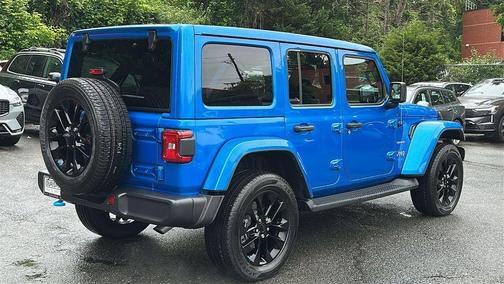 Hydro Blue Pearlcoat 2022 Jeep Wrangler Unlimited 4xe Sahara