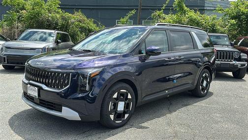 Blue 2026 Kia Carnival EX