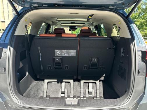 Blue 2026 Kia Carnival Hybrid SX Prestige