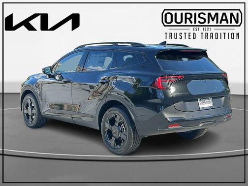 Black 2026 Kia Sportage Hybrid EX