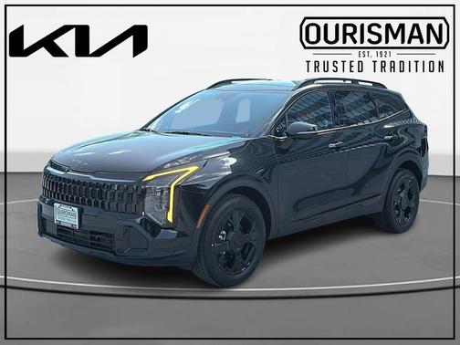 Black 2026 Kia Sportage Hybrid EX
