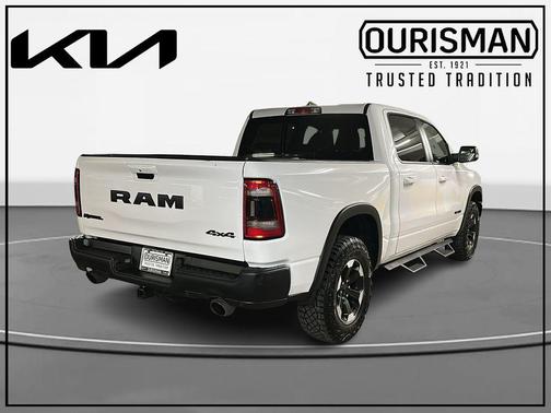 Bright White Clearcoat 2022 RAM 1500 Rebel