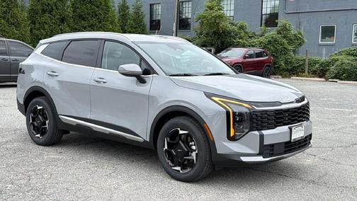 Gray 2027 Kia Sportage Hybrid EX
