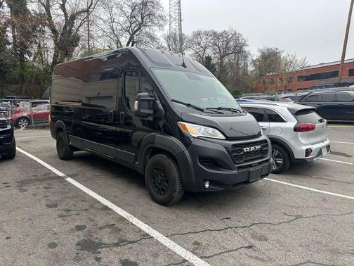 Black Clearcoat 2023 RAM ProMaster 3500 High Roof