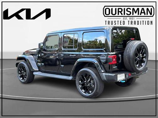 Black Clearcoat 2023 Jeep Wrangler 4xe Sahara