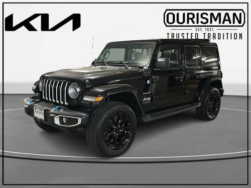 Black Clearcoat 2022 Jeep Wrangler Unlimited 4xe Sahara