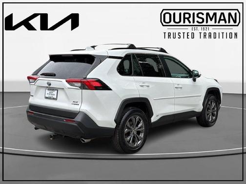 Wind Chill Pearl 2024 Toyota RAV4 Hybrid XLE Premium
