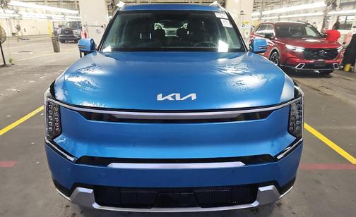 Ocean Blue 2024 Kia EV9 Land