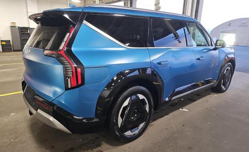 Ocean Blue 2024 Kia EV9 Land